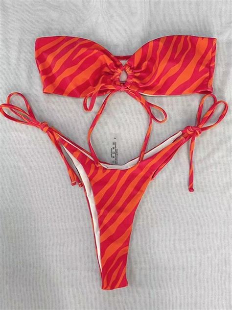 Emmiol Kostenloser Versand Bikini Set Zum Schn Ren Mit