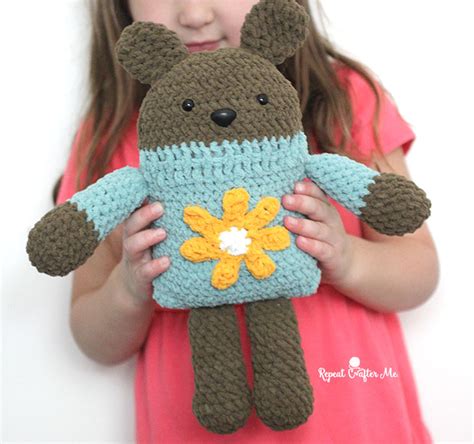 Bernat Crochet Square Bear Repeat Crafter Me