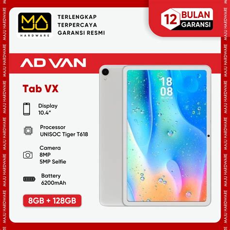 Jual Advan Tab Vx Gb Gb Inch Tiger T Android Garansi