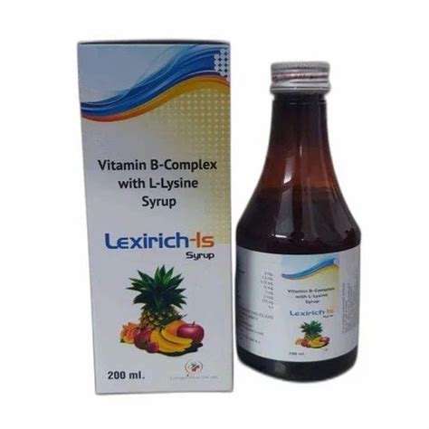 Mixed Berry Vitamin B Complex With L Lysine Syrup 200 Ml At Rs 175 Bottle In Panchkula