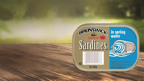 Brunswick Sardines In Spring Water 106g Brunswick® Seafood