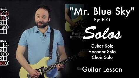 Mr. Blue Sky by ELO | Solos Tutorial | Guitar, Vocoder and Choir ...