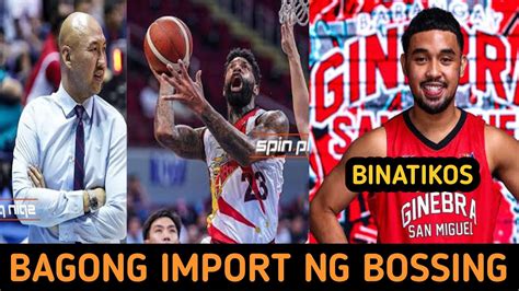 NAKAKUHA NA NG BAGONG IMPORT ANG BLACKWATER BOSSING BINATIKOS SI RJ