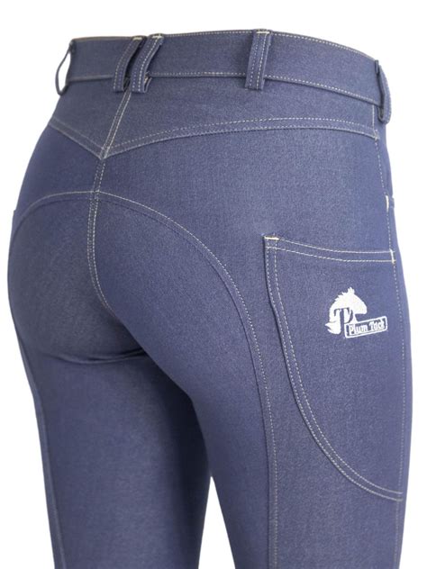 Comfortable Denim Jodhpurs Breeches And Riding Jeans Plum Tack