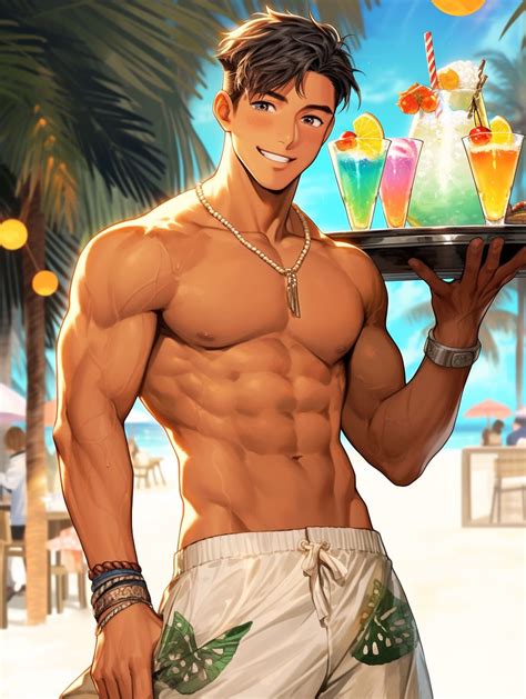 Cool Anime Guys Anime Guys Shirtless Handsome Anime Guys Men Abs