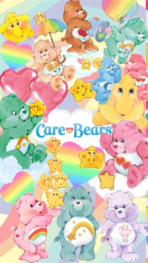 Care Bears! ☁️🌈#tv #carebears #rainbow #clouds #pastel #aesthetic # ...