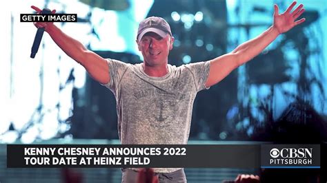 Kenny Chesney Announces 2022 Tour Date At Heinz Field Youtube