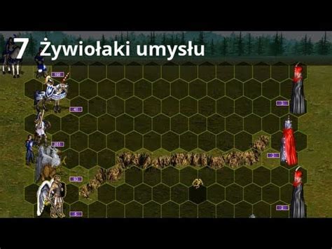 Zagrajmy w Heroes 3 Ostrze Armagedonu 7 Żywiołaki umysłu YouTube