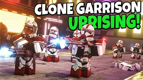 Causing A Clone Garrison UPRISING On Coruscant Roblox Star Wars