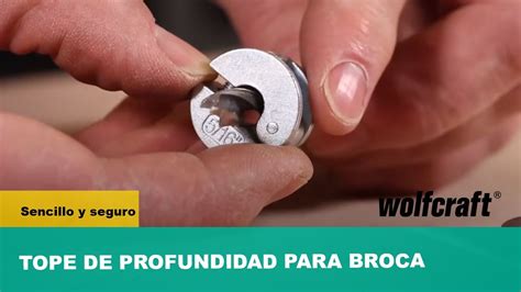 Topes De Profundidad Wolfcraft Para Un Taladro Perfecto Youtube