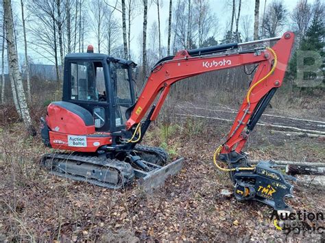 Kubota KX 101 3a4 2017 Vilnius Lituania Mini Excavadoras