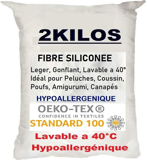 Superkissen Ouate De Silicone Et De Polyester Rembourrage Tr S