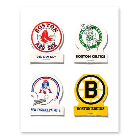 Matchbook Art || Boston Sports – Good Boy Originals