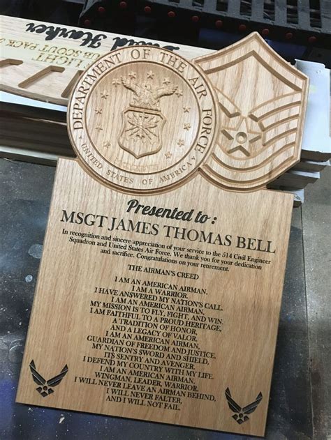 Military Farewell In Cnc Projects Xcarve Projects Cnc Laser