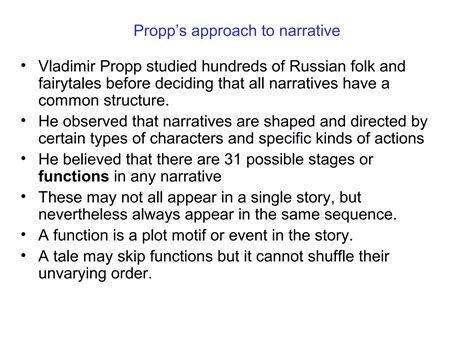 Narrative Theory Ppt Free Download