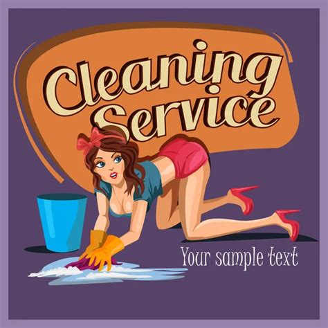 Cleaning Woman Stock Vectors Royalty Free Cleaning Woman Illustrations Depositphotos®