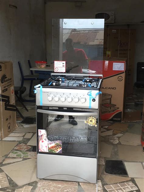 Volcano Gas Cooker Oven Grill And Oven Light Silver In Accra