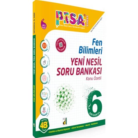 Damla Yay Nevi Pisa Fen Bilimleri Yeni Nesil Soru Bankas Kitab