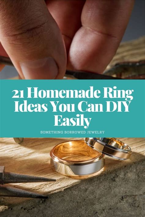 21 Homemade Ring Ideas You Can Diy Easily