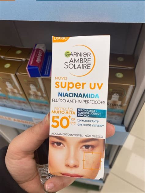 Garnier Ambre Solaire Super Uv Niacinamide Fluido Anti Imperfezioni