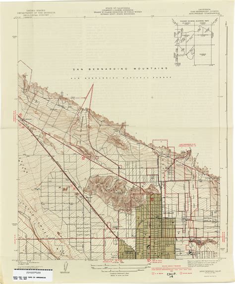 Detailed San Bernardino County Map