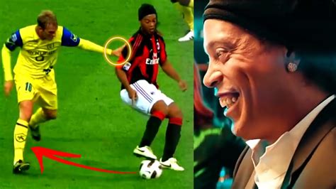 Top 5 Dribles Mais HUMILHANTES Do Ronaldinho Gaucho YouTube