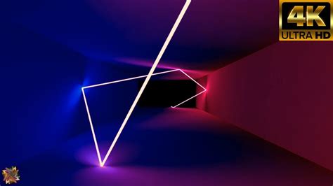 Abstract Sem Costura De Neon Linhas De Luz Brilhantes Lasers E