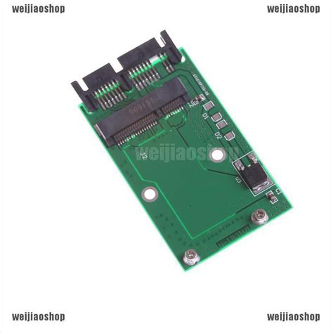 Weijiao Mini Pcie Pci E Msata Ssd A Micro Sata Adaptador Convertidor