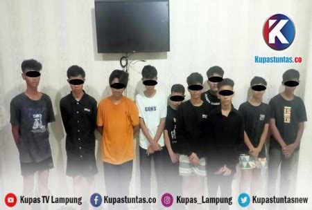 Kupas Tuntas Bawa Sajam Dan Hendak Tawuran Remaja Anggota Geng