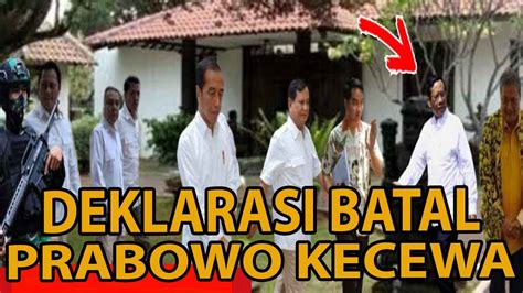 Merinding Terbongkar Kekecewaan Prabowo Dibalik Gibran Ahok Bongkar