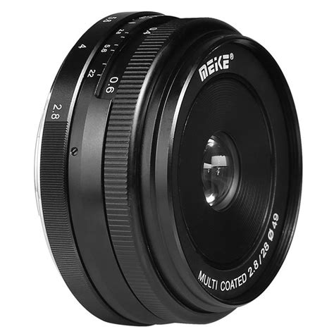 LENTE MEIKE 28mm F 2 8 FOCO MANUAL P SONY E MOUNT