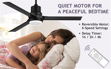 Amazon Biukis Ceiling Fans With Lights And Remote Black Ceiling