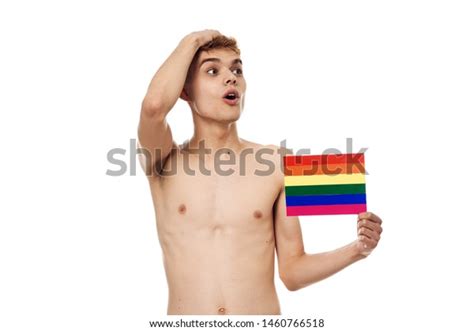 Male Naked Homosexual Heterosexual Flag Stock Photo Shutterstock