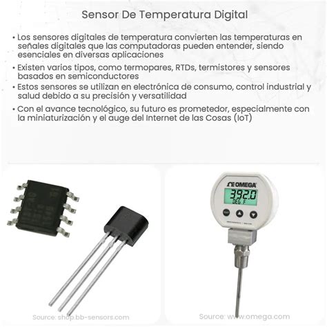 Sensor De Temperatura Digital How It Works Application Advantages