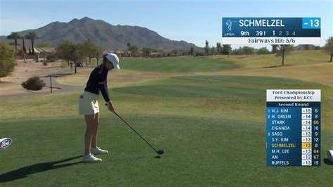 Sarah Schmelzel Third Round Highlights 2024 Ford Championship