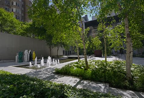 Moma Turns Their Private Garden Into A Public Park For The Mornings