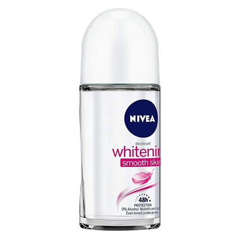 2x Nivea Deodorant Roll On Whitening Smooth Skin 50ml 2pes Ebay