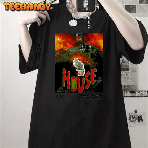 Hausu Shirt House Poster Tee Japanese Horror Movie 1977 Unisex T Shirt