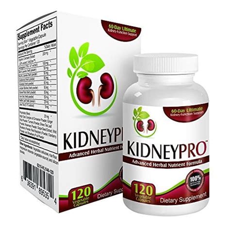 KIDNEY-PRO: 2-Month Supply Kidney Support Supplement / Kidney Cleanse / Kidney Detox - Walmart ...