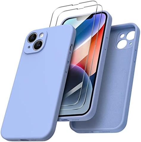 Ornarto Cover Per Iphone Silicone Pollici Con Pellicola Vetro