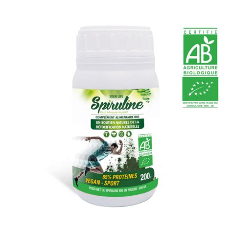 Eden Life Spiruline Poudre G Paraessentiel