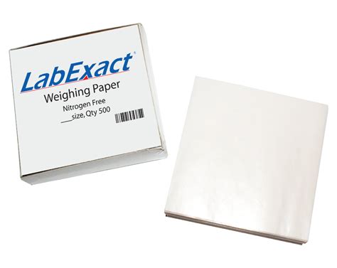 Labexact 1200158 W33 Cellulose Weighing Paper Sheet Nitrogen Free Non