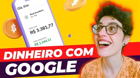 DESCOBRI COMO GANHAR DINHEIRO GOOGLE GRÁTIS Passo a Passo YouTube