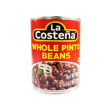 La Costena Whole Pinto Beans Haricots Pinto Entiers Chenab Impex Pvt