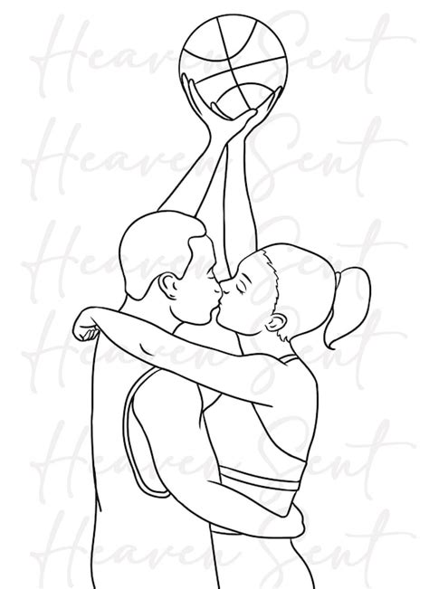 Love And Basketball Drawings