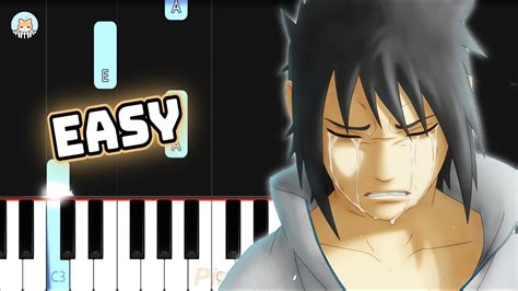 Naruto Shippuden Ost Despair Easy Piano Tutorial And Sheet Music