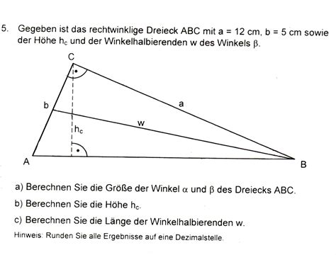 Mathefragen De Trigonometrie Aufgabe