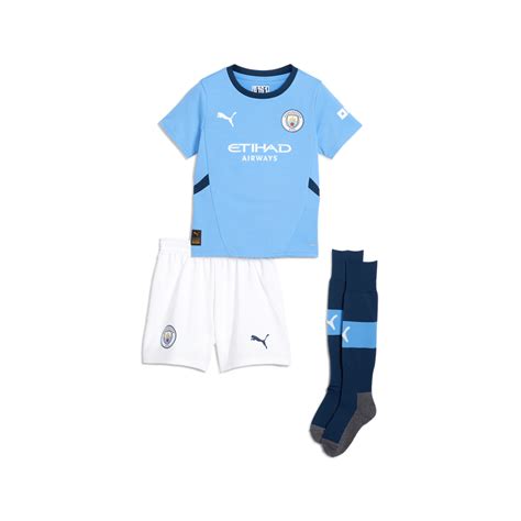 Manchester City Home Mini Kit 202425 With Custom Printing Official