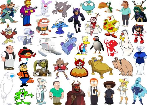 Click the 'H' Cartoon Characters III Quiz - By ddd62291