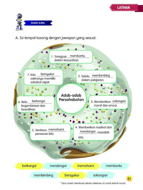 Pdf A Isi Tempat Kosong Dengan Jawapan Yang Sesuai Bukuteks Dbp Gov